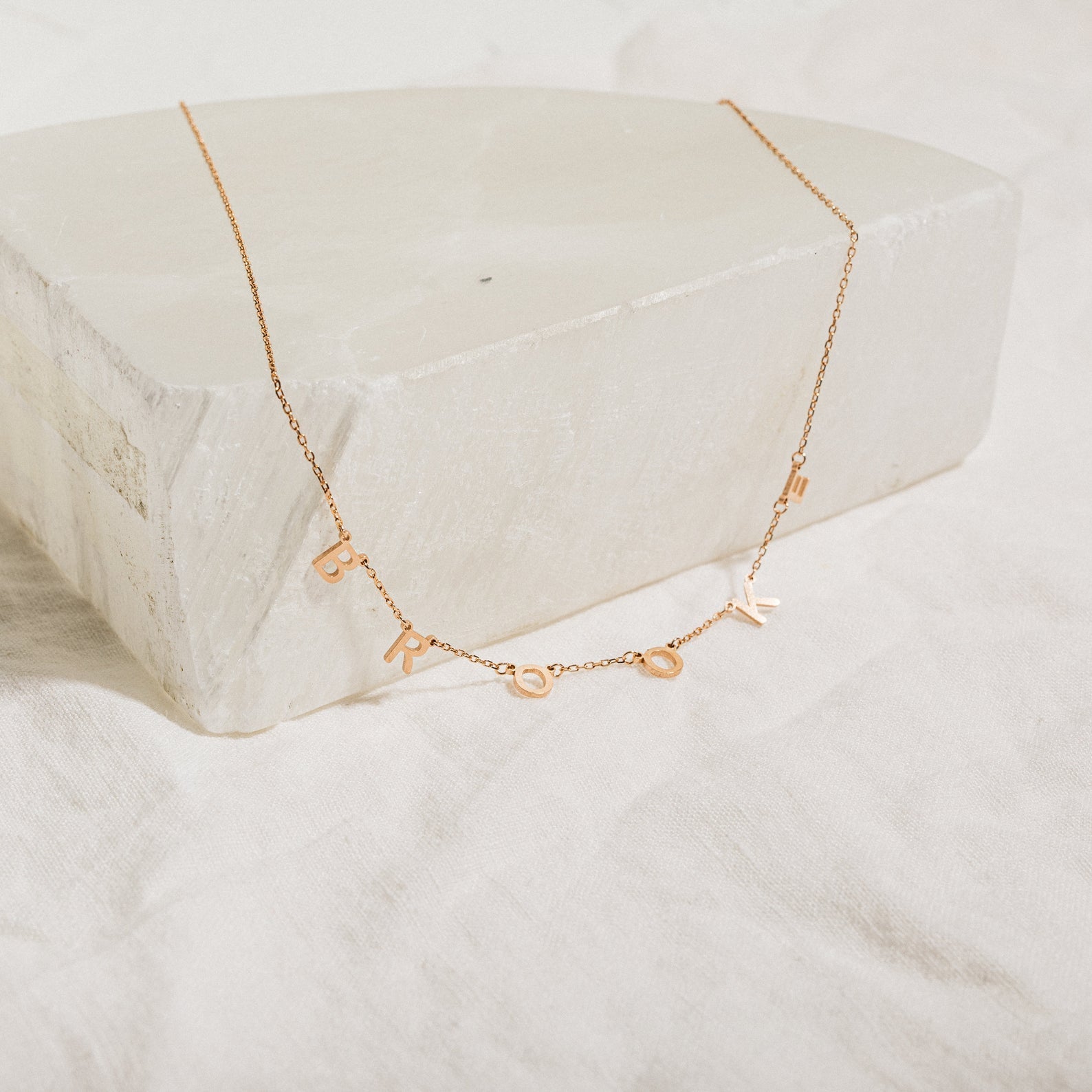 Personalize Your Style: Custom Letter Necklace